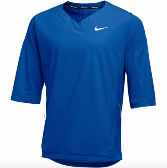 Nike Mens Baseball Hot 3/4 Sleeve Jacket nwt